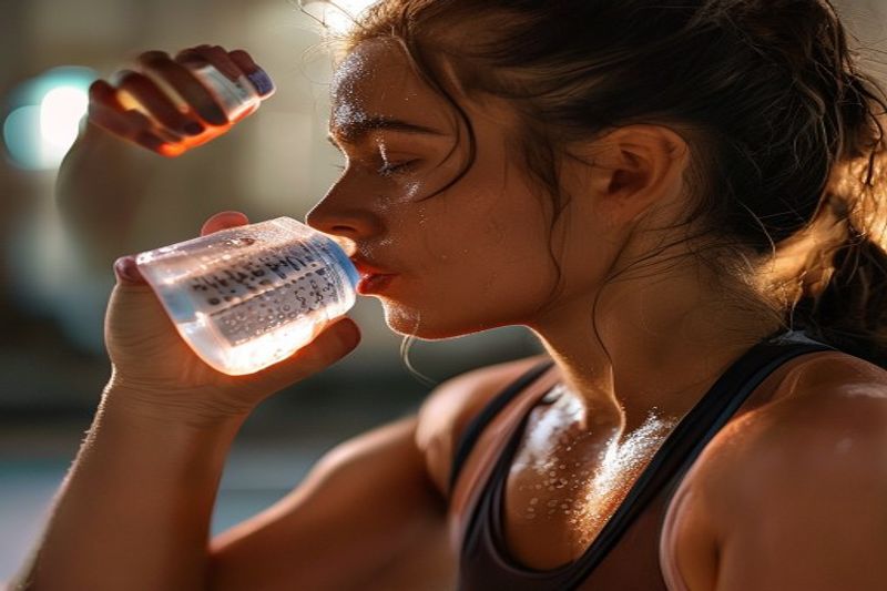 Essential hot yoga equipment - mat, towel, water bottle