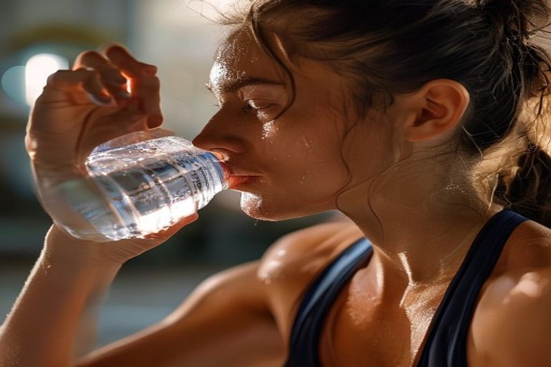 Essential hot yoga equipment - mat, towel, water bottle