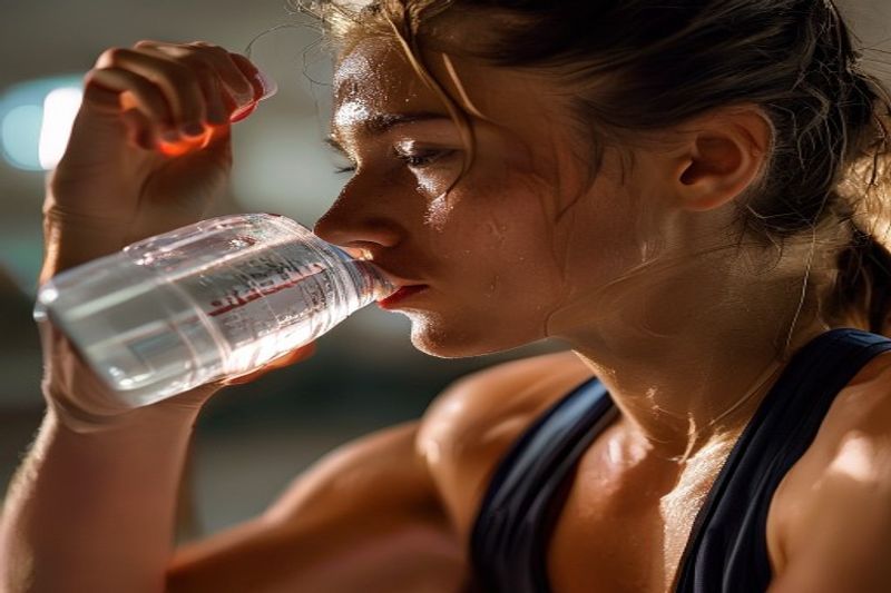 Essential hot yoga equipment - mat, towel, water bottle
